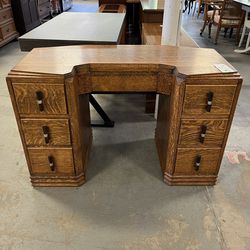 Wood Art Deco Vanity Desk (in Store) 