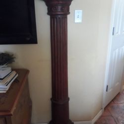 Pair of Wooden PEDESTALS