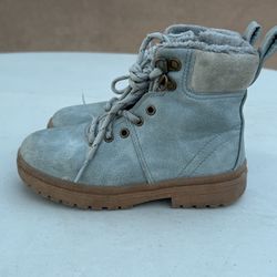 Blue Boots soft And Warm Size 13