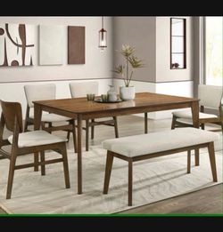 Dining table set with chairs