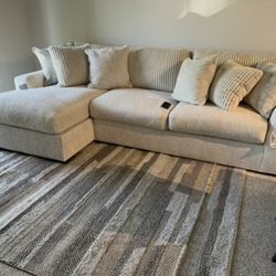  “Cream Dream” Luxe Sectional – $1100 OBO