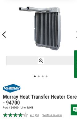 Murray Heater Core - Ford Ranger (1(contact info removed)) - NEW IN BOX