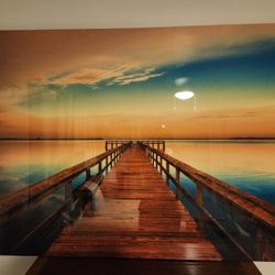 Boardwalk Sunset Picture (Large)