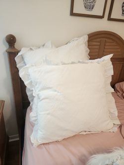 2 Large Pillows