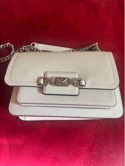 MK white purse