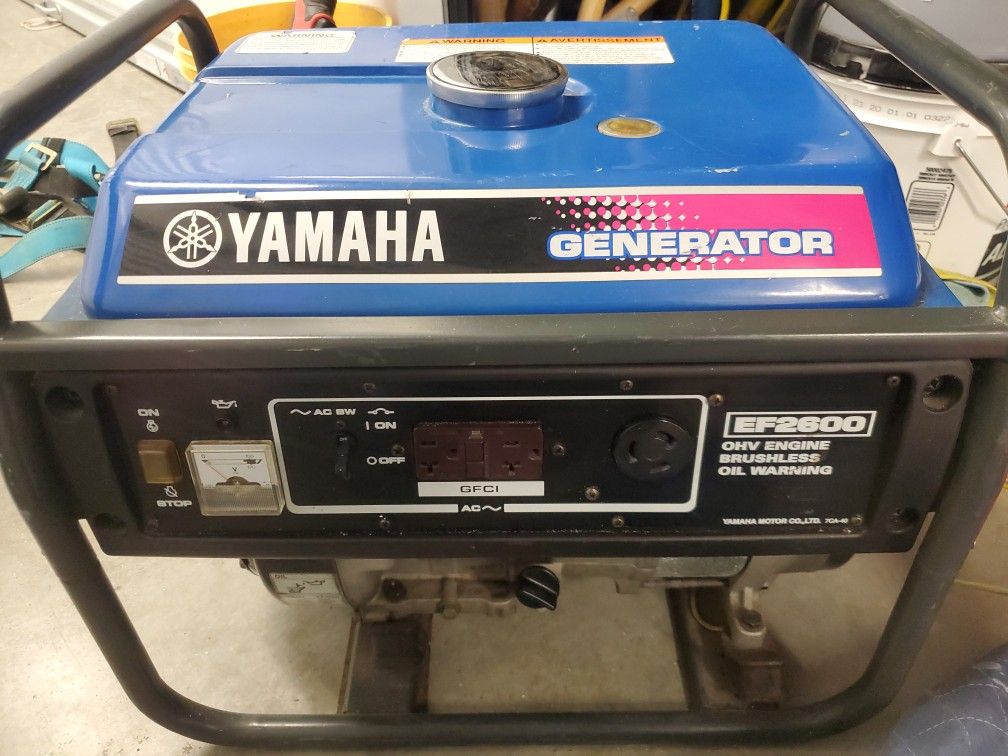 Generador Yamaha 2600 