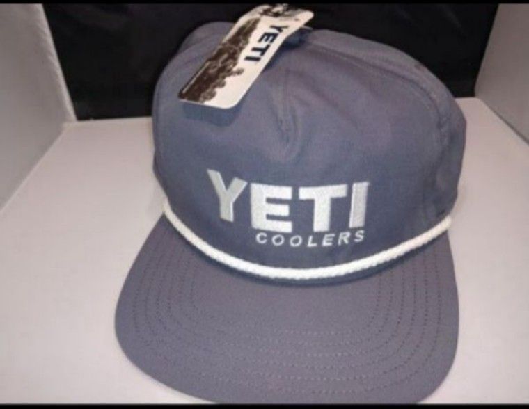 Yeti Cooler Snapback hat NWT