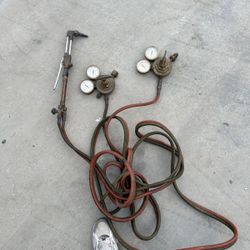 Cutting Torch and Gauges set