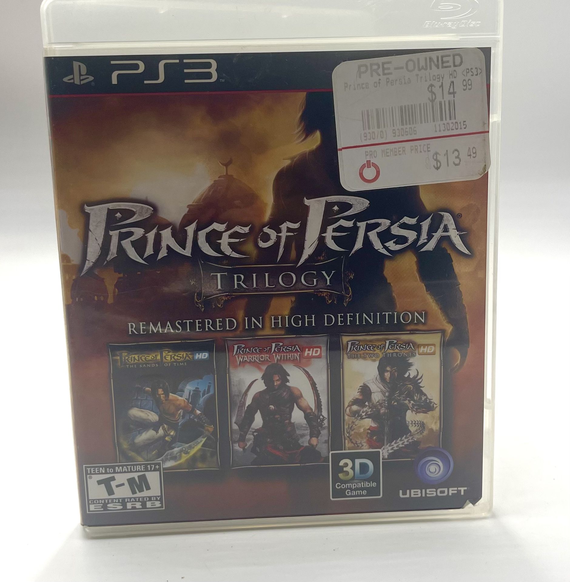 Prince of Persia: Trilogy in HD (PS3)