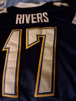 REEBOK PHILIP RIVERS #17 SAN DIEGO CHARGERS JERSEY