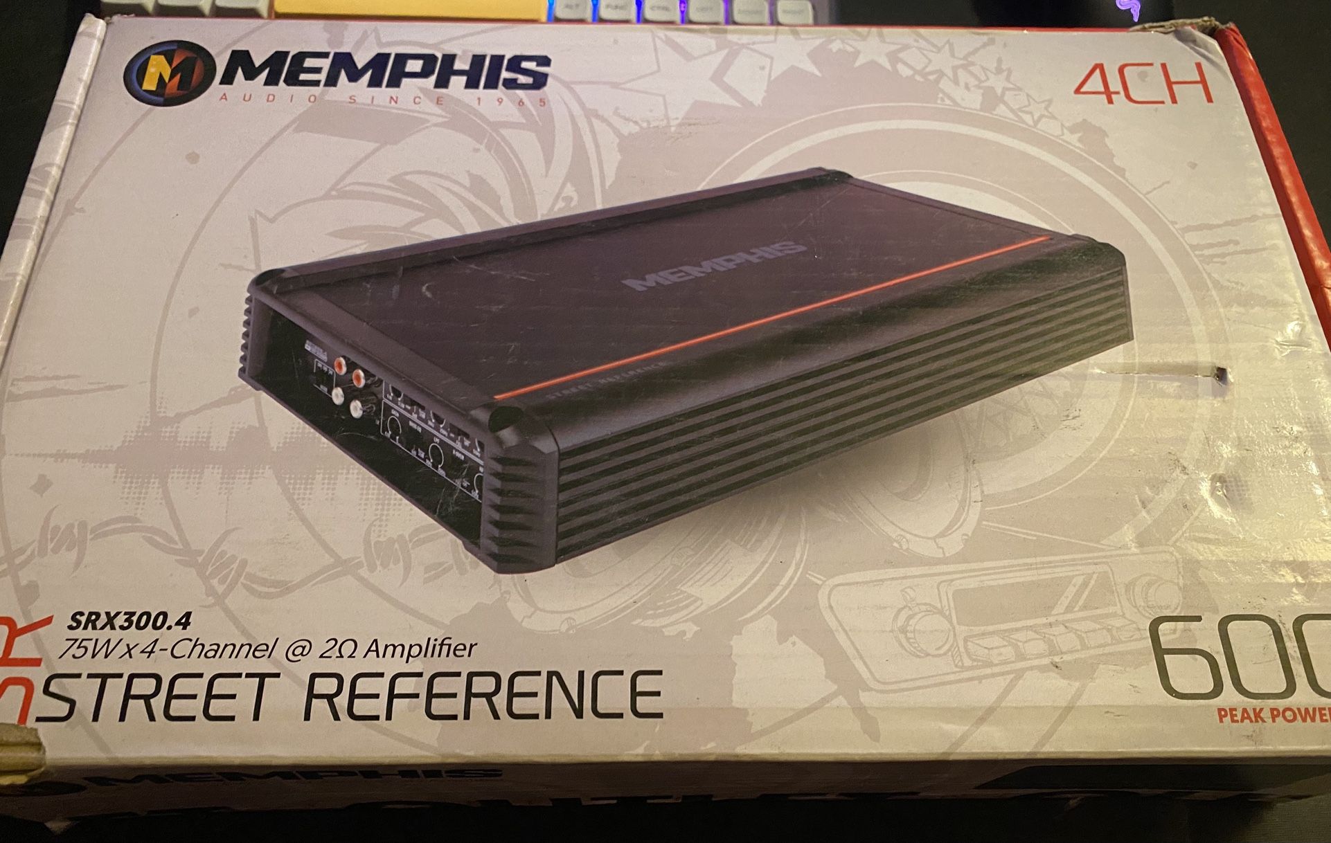 Memphis SRX300.4 (4 channel amplifier) 