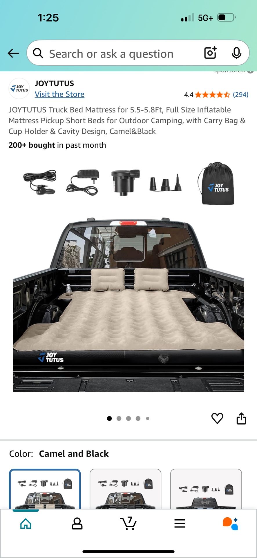 Truck Bed Air Mattress