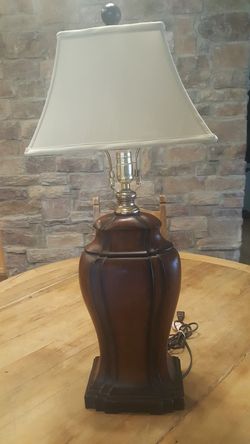 Wooden lamp