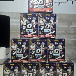 2024 Optic Football Blaster Box- Lot Of 10