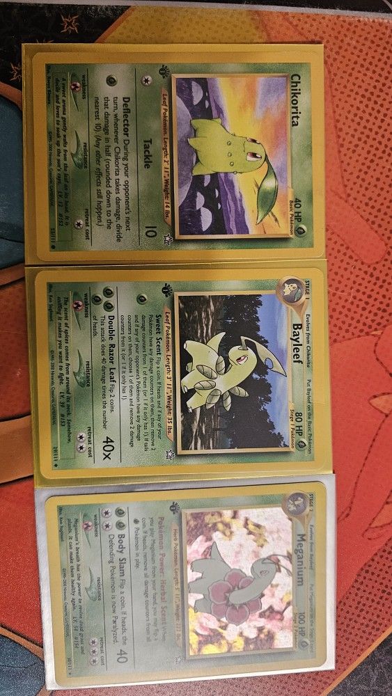 Pokemon First Edition Family