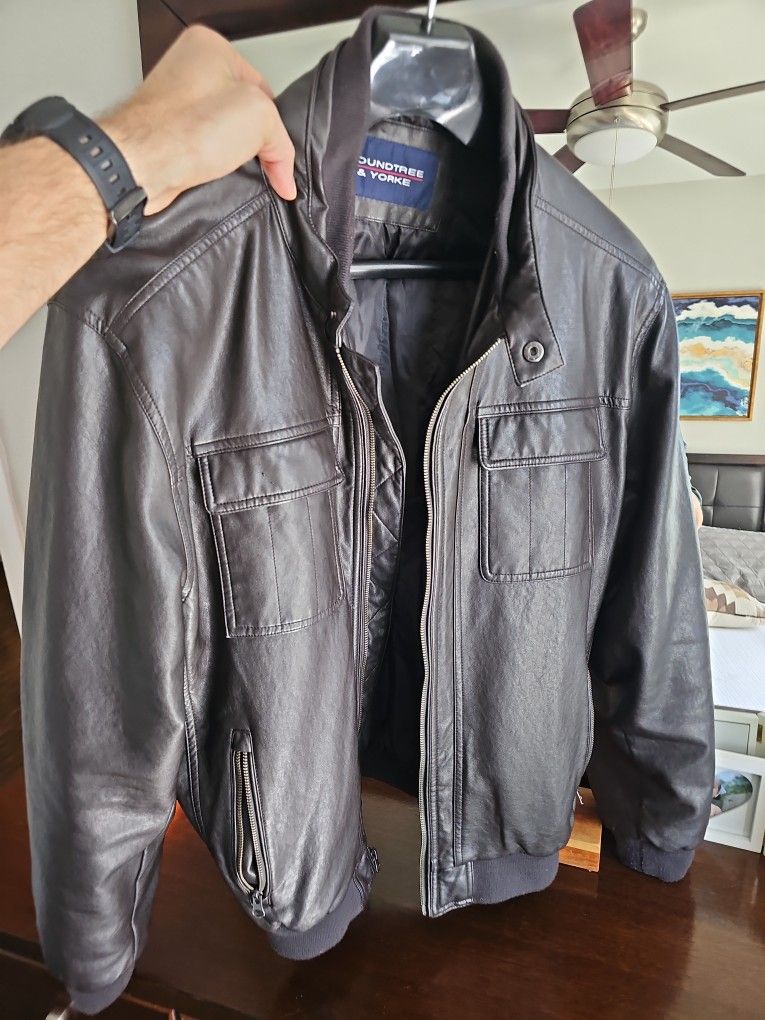 Dark Brown Leather Jacket