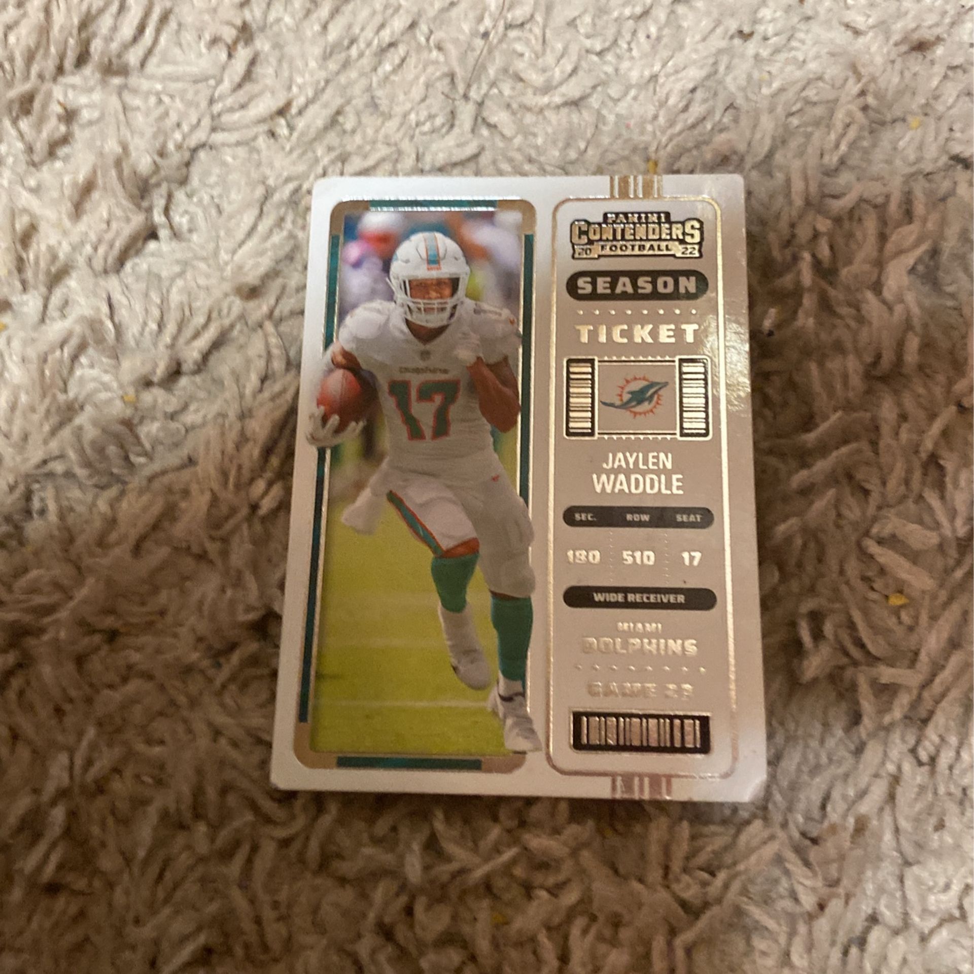 Dolphins Number 17 Jaylen Waddle