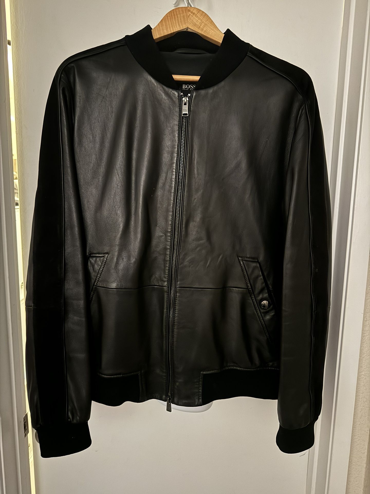 Hugo Boss Real Leather Jacket