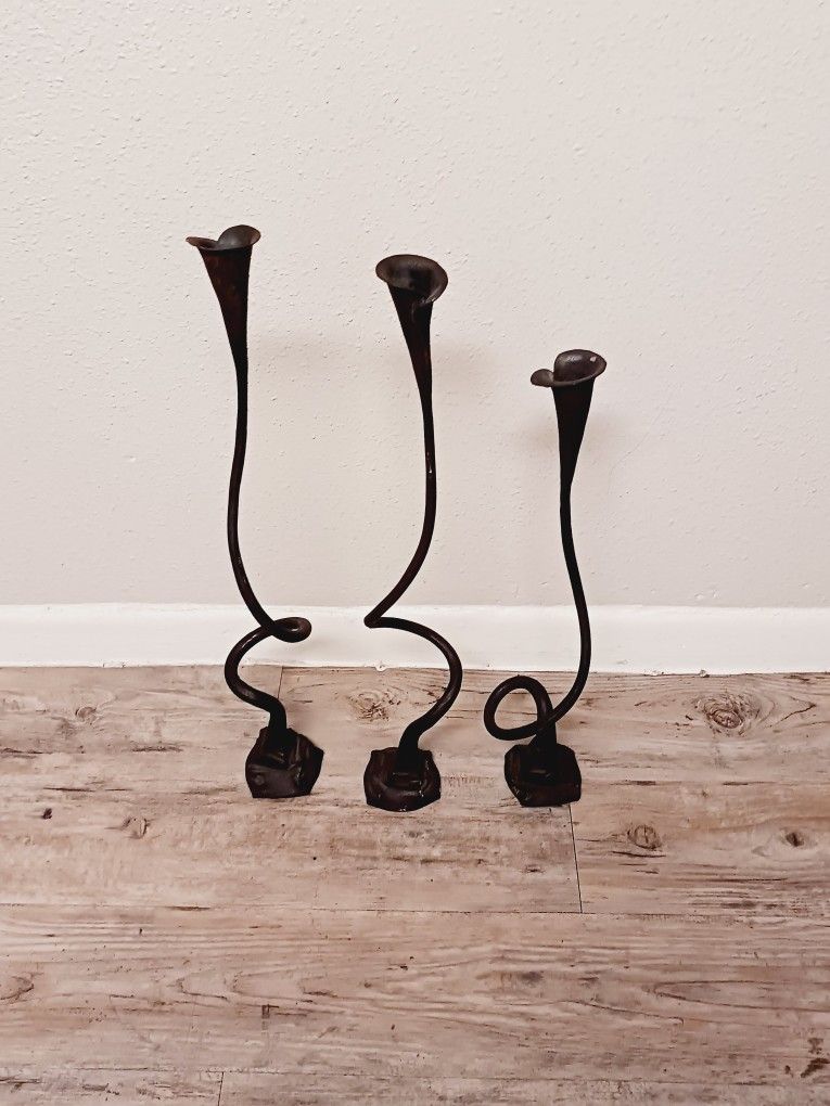 Old Iron Candelabra