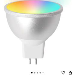 LEDEPLY Zigbee MR16 LED Smart Bulb, Hub Required, Compatible With Phi*Lip*S Hu*E*, Alexa, Google, & ConBee, 5W =50W, GU5.3, Dimmable, AC/DC 12V, Color