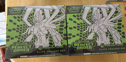 Pokemon Center Perfect Order ETB