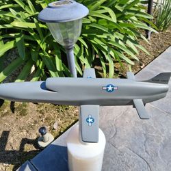 Northrop AGM-136 Tacit Rainbow Missile Desktop Kiln Dried Wood Model Regular. No Stand..GREAT COLLECTIBLE!...asking $50.00