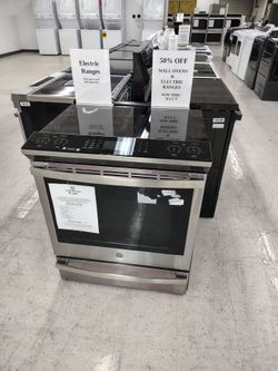 (50% Off Wall Ovens & Electric Ranges ends 7/5/26) $1199.50  electric oven