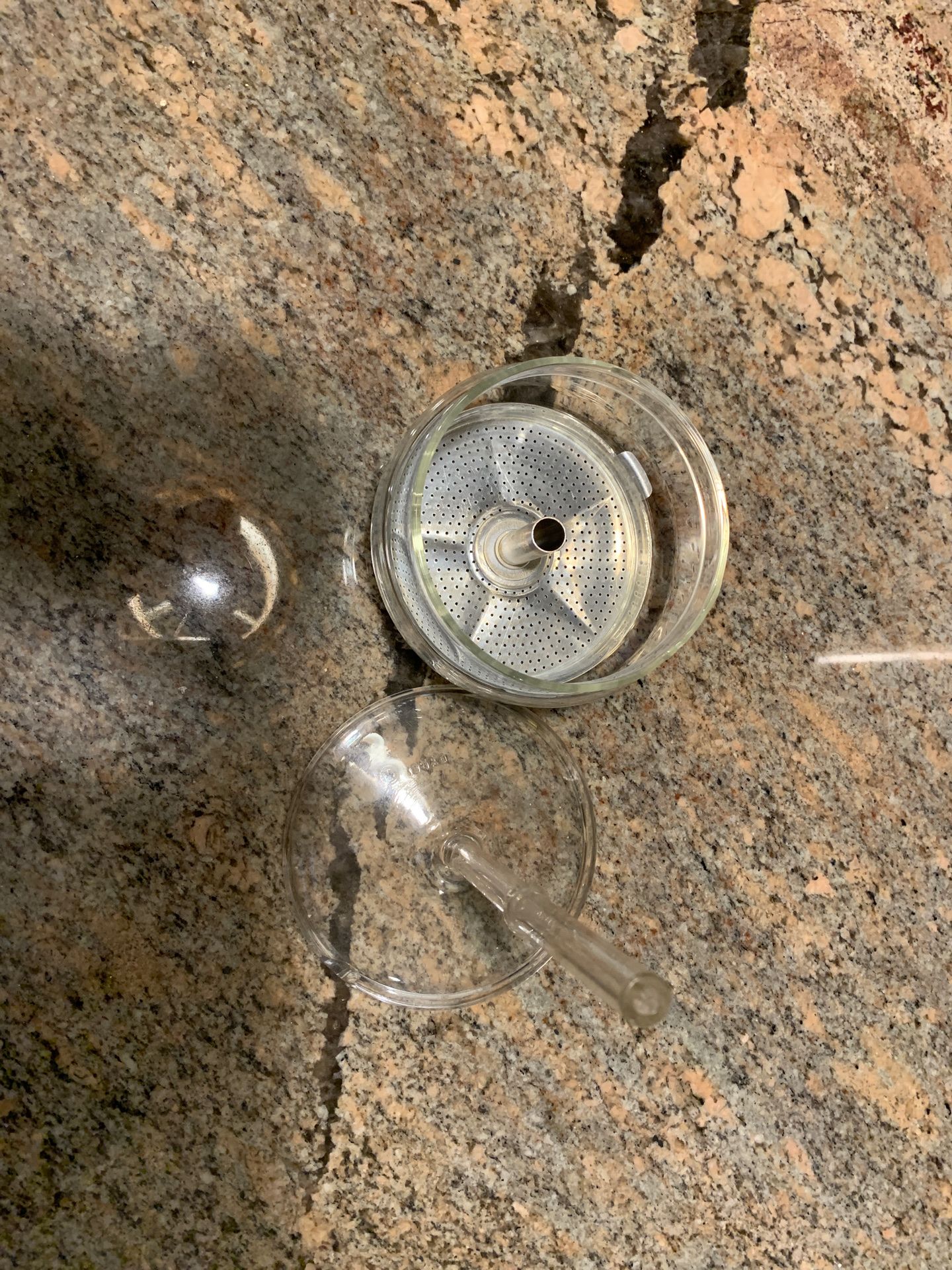 9 cup Pyrex percolator stem