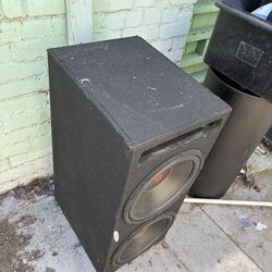 Bass speaker