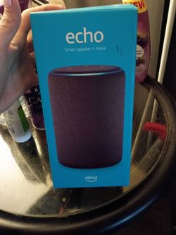 Echo smart speaker+Alexa