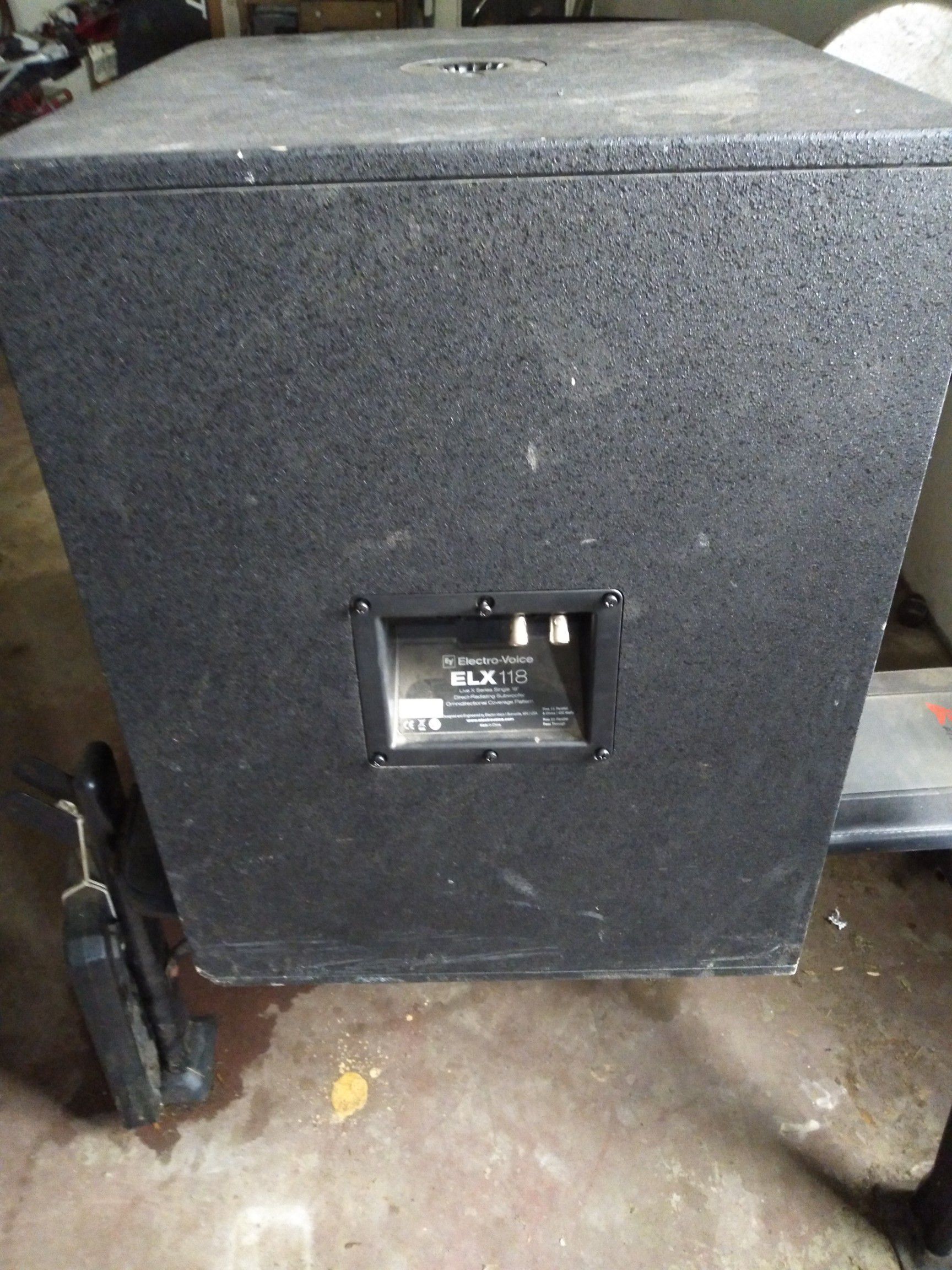 Elx 18inch speaker