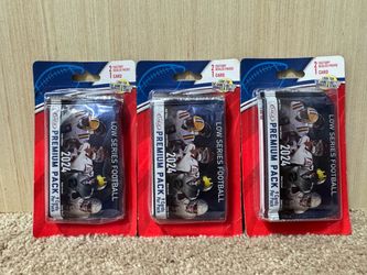 Sage 2024 Low Series Football Premium Pack (x3)
