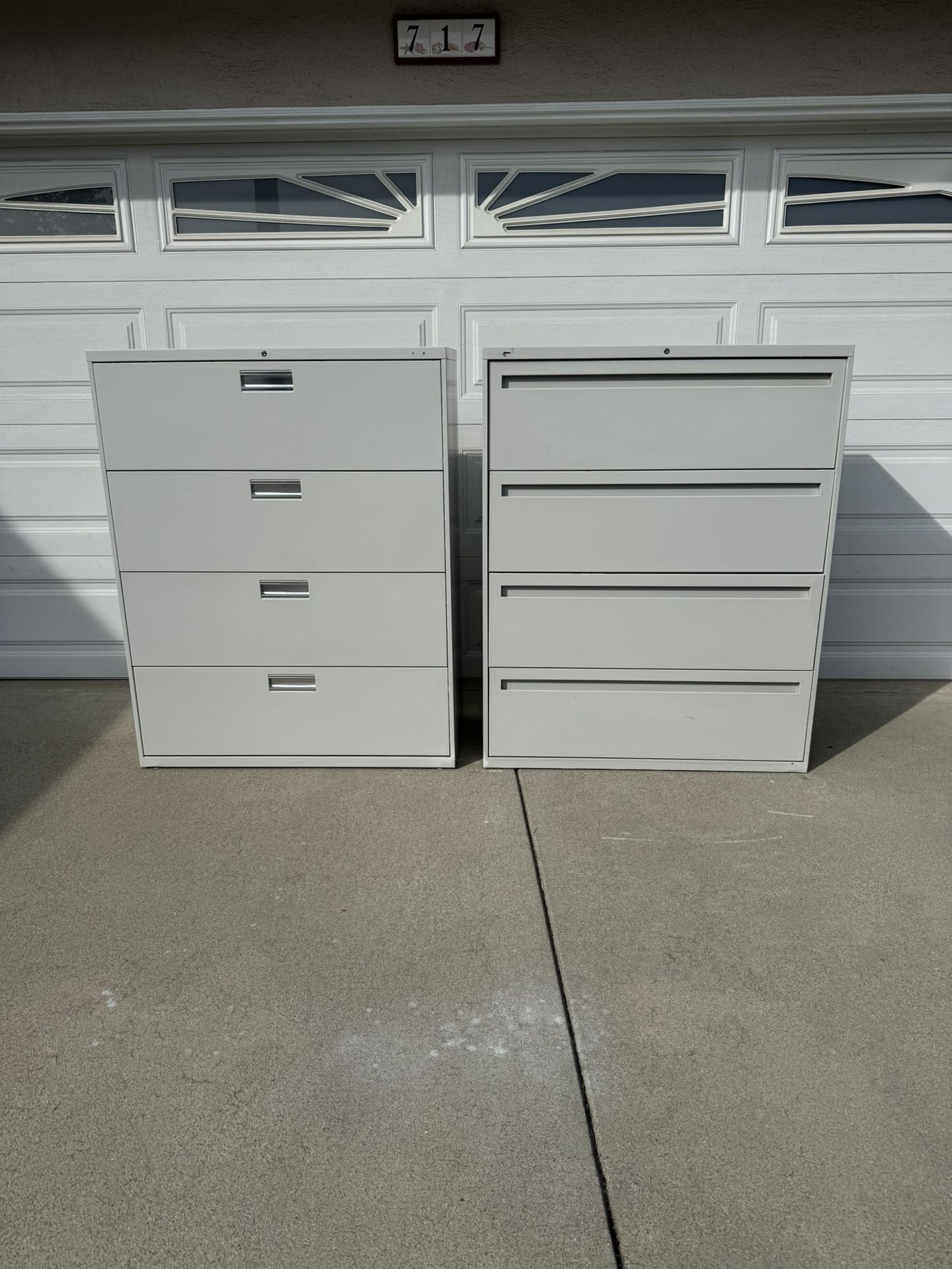 The Hon Company 4 Drawer Lateral Filing Cabinet 