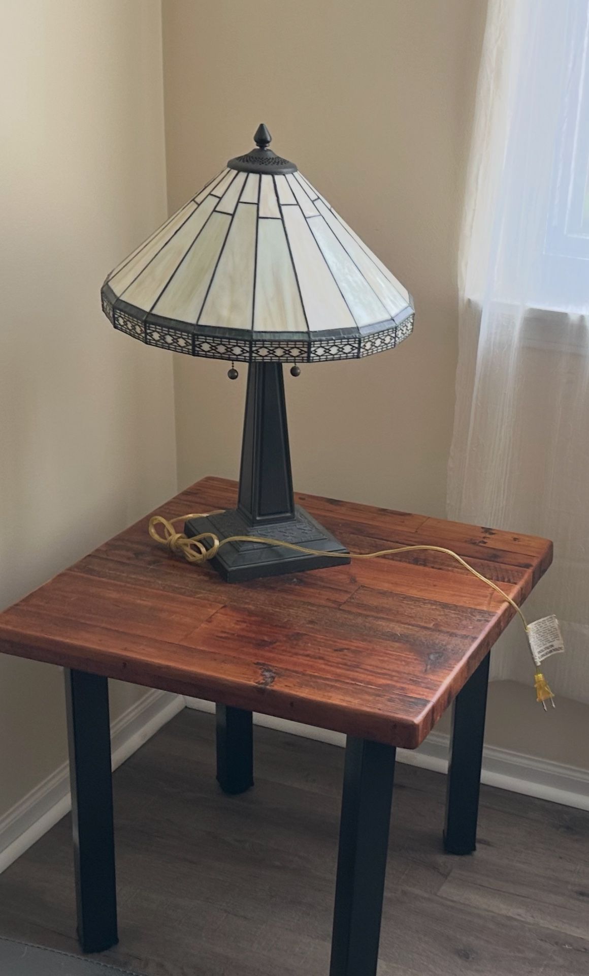 Coffee Table And End Table With Matching Shelving Unit