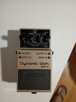 Boss AW-3 Dynamic Wah Pedal