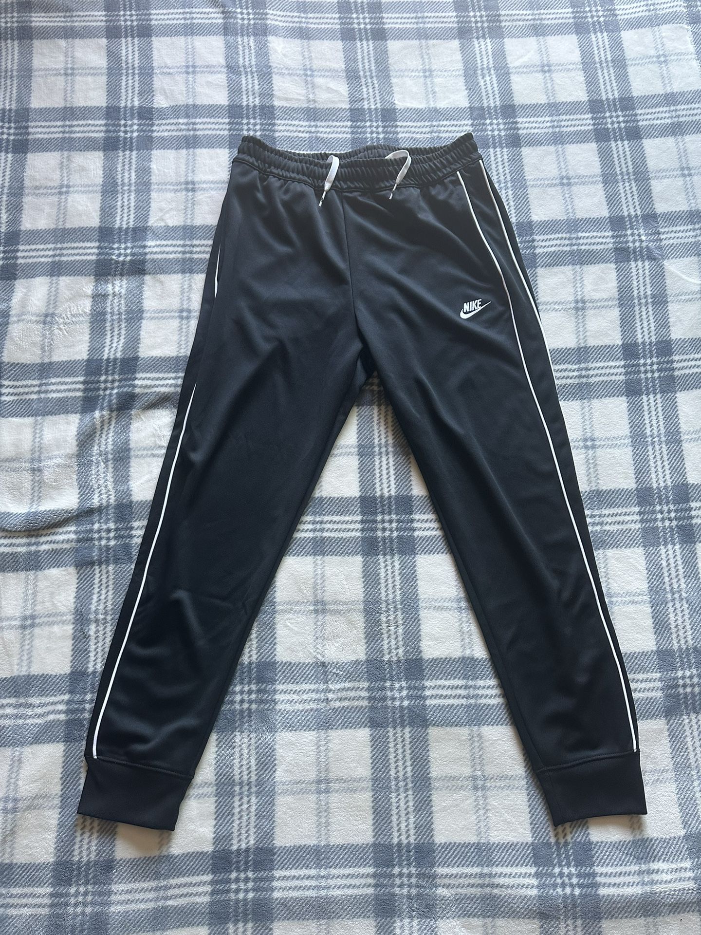 Nike Sportswear Club Polyknit Black & White Jogger Sweatpants