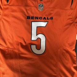 Orange Tee Higgins Bengals Jersey Vapor Untouchable limited edition