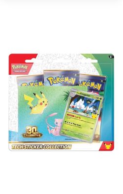 Pokémon TCG 30th Celebration Tech Sticker Collection
