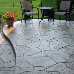 Concrete  Stamping Kit W Color 