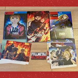 Anime Blu Ray DVD Fullmetal Alchemist Set