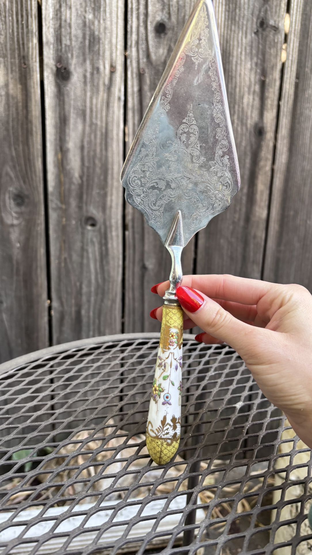 Cake Cutting Knife Vintage
