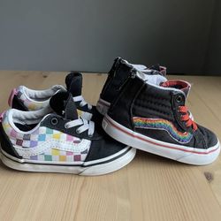 Vans Baby Toddler Shoe Lot Size 7 