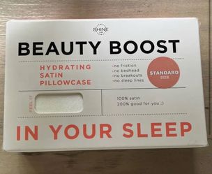 Satin pillow case