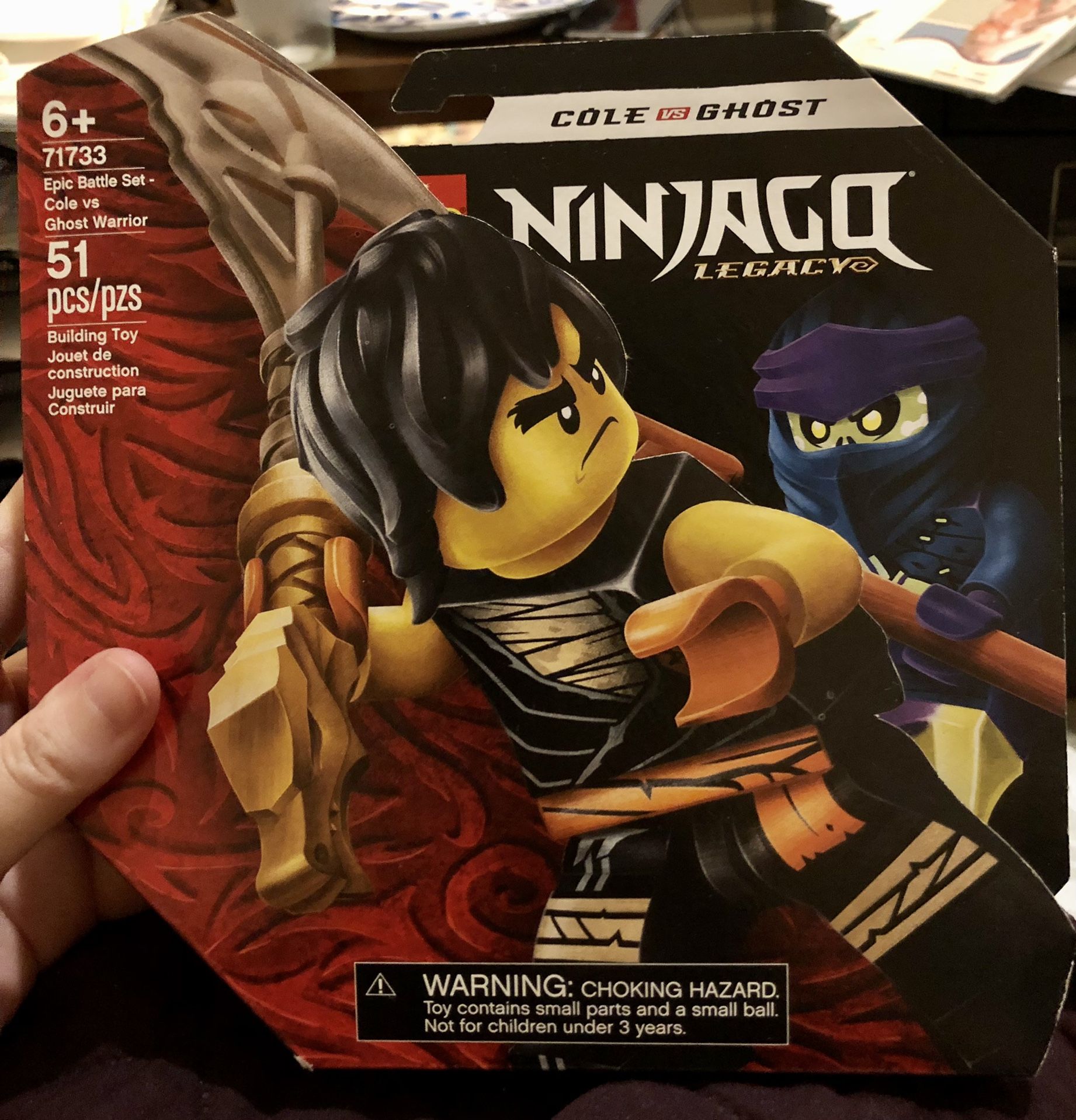 LEGO NINJAGO LEGACY COLE.New!