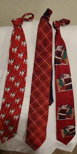 Vintage Christmas Neck Ties