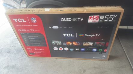 TCL 55in QLED 4K TV NEW IN BOX
