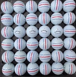 Golf balls chrome tour