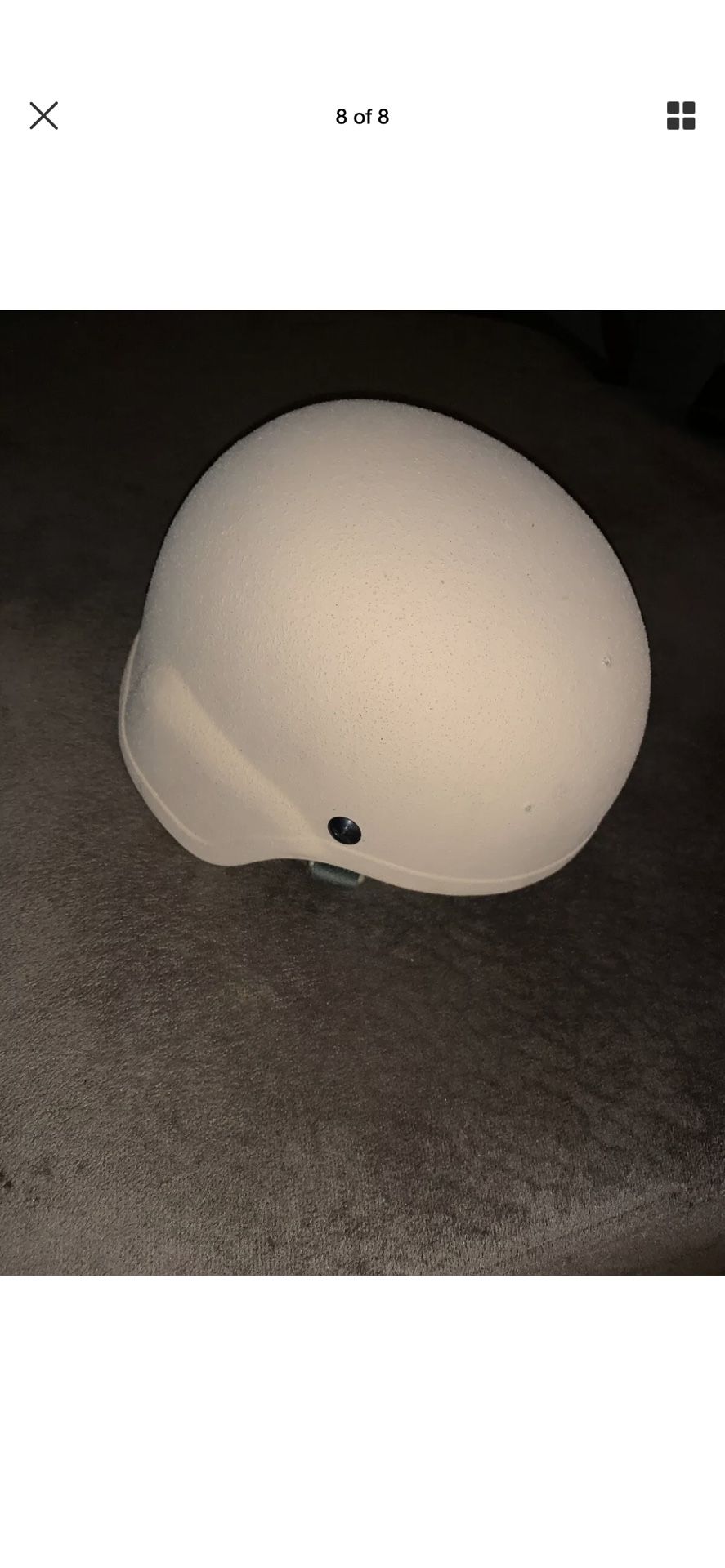 Advanced Combat Helmet Medium Size NO PADS