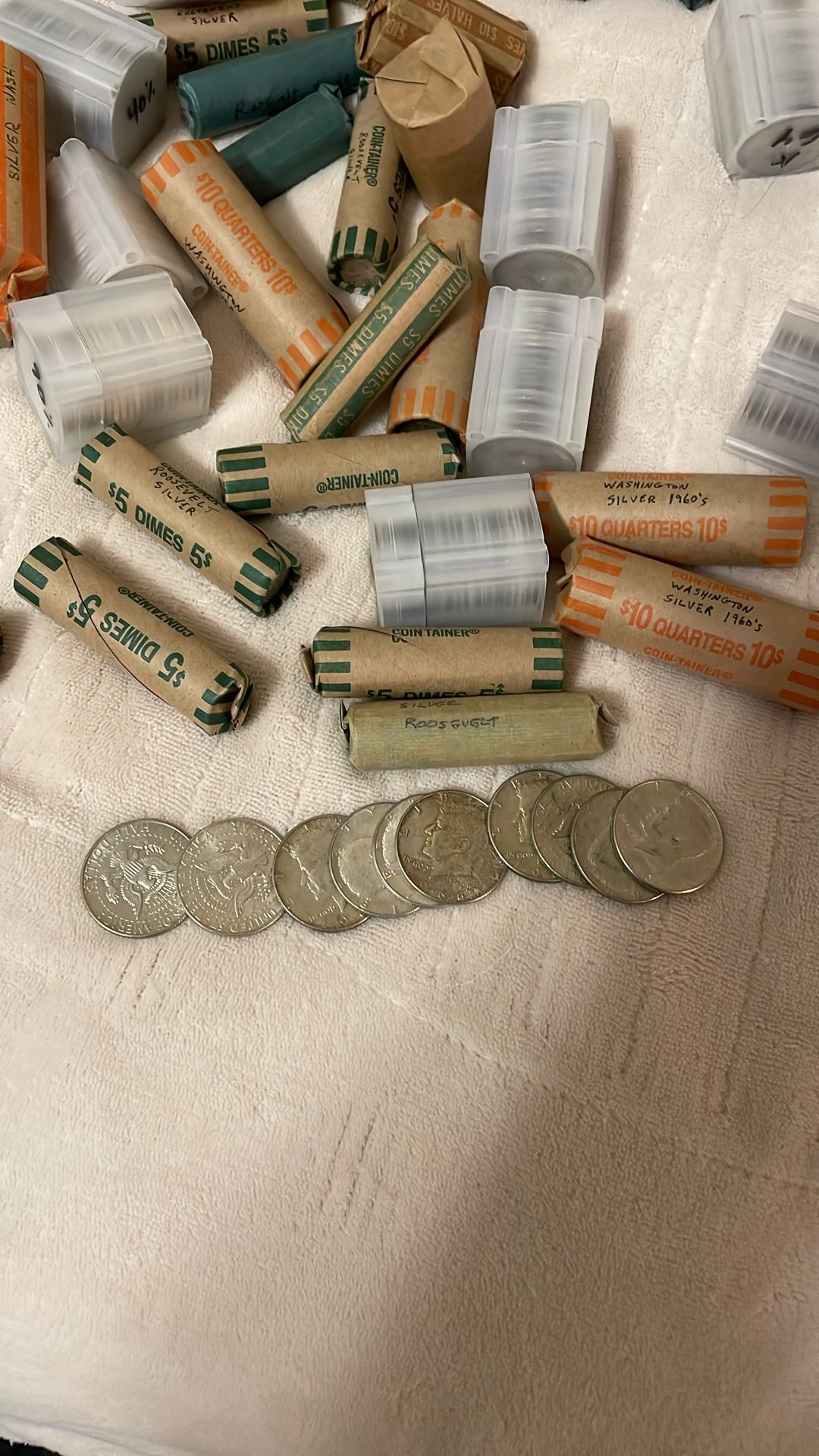 Silver US coins Stackers