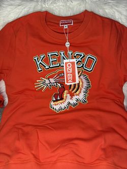 Orange Kenzo Crewneck
